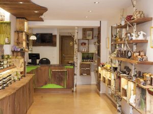 Intérieur Boutique Ruchers des Vosges du Nord Petite-Pierre